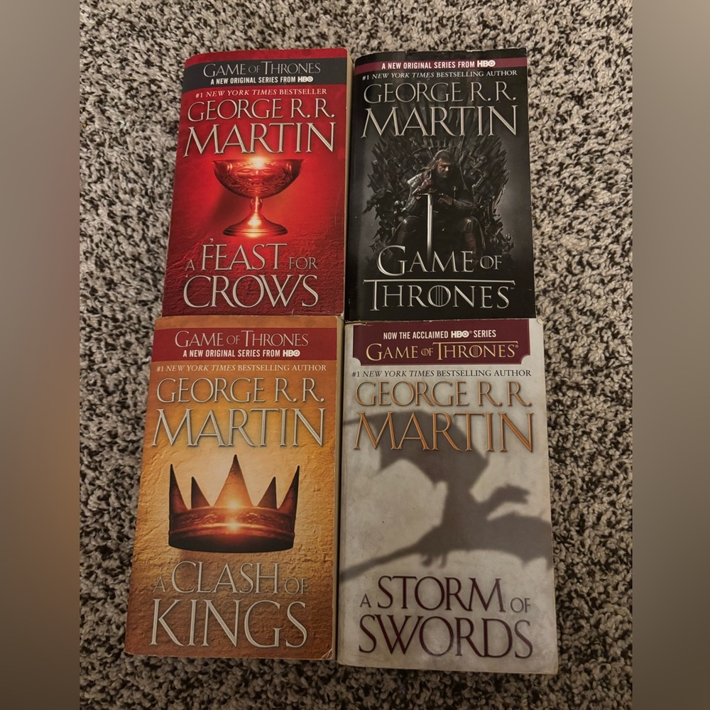 Game of Thrones Book Set - Multicolor
